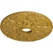 Ekena Millwork Norwich Ceiling Medallion (Fits Canopies up to 4 1/2"), 18"OD x 3 1/2"ID x 1 3/8"P, Iridescent Gold CM18NOIGS - alternate 2